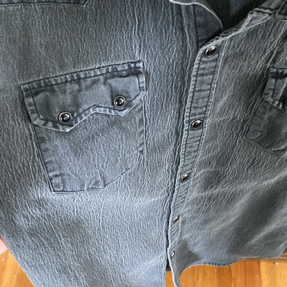 Straight to hell rambler style button up shirt - Picture 4 of 9